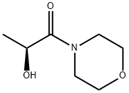 1-Propanone, 2-hydroxy-1-(4-morpholinyl)-, (2S)- 구조식 이미지