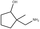 2-(aminomethyl)-2-methylcyclopentan-1-ol Structure