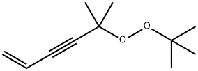 Peroxide, 1,1-dimethylethyl 1,1-dimethyl-4-penten-2-yn-1-yl 구조식 이미지