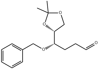 D-erythro-Hexose, 2,3-dideoxy-5,6-O-(1-methylethylidene)-4-O-(phenylmethyl)- Structure