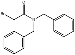 Acetamide, 2-bromo-N,N-bis(phenylmethyl)- Structure