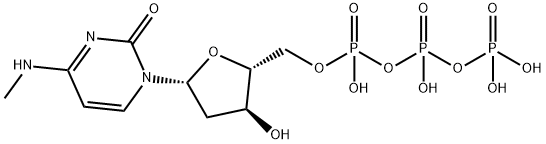 N(4)-methyl-2'-deoxycytidine 5'-triphosphate Structure