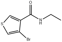 4-Bromo-N-ethylthiophene-3-carboxamide Structure