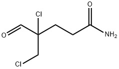 Pentanamide, 4-chloro-4-(chloromethyl)-5-oxo- 구조식 이미지