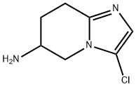 Imidazo[1,2-a]pyridin-6-amine, 3-chloro-5,6,7,8-tetrahydro- Structure