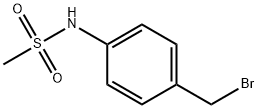 Methanesulfonamide, N-[4-(bromomethyl)phenyl]- Structure