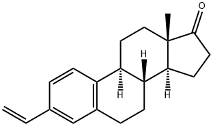 Estra-1,3,5(10)-trien-17-one, 3-ethenyl- Structure