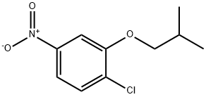 Benzene, 1-chloro-2-(2-methylpropoxy)-4-nitro- Structure