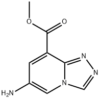 methyl 6-amino-[1,2,4]triazolo[4,3-a]pyridine-8-carboxylate Structure