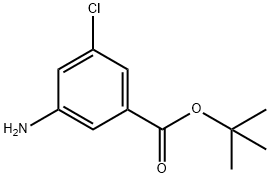 tert-butyl 3-amino-5-chlorobenzoate Structure