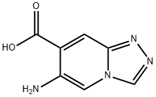 6-amino-[1,2,4]triazolo[4,3-a]pyridine-7-carboxylic acid 구조식 이미지