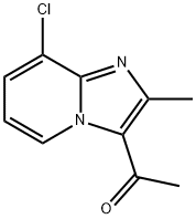 Ethanone, 1-(8-chloro-2-methylimidazo[1,2-a]pyridin-3-yl)- Structure