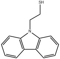 9H-Carbazole-9-ethanethiol Structure