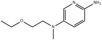 2,5-Pyridinediamine, N5-(2-ethoxyethyl)-N5-methyl- Structure