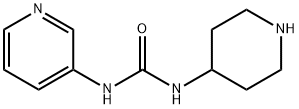 Urea, N-4-piperidinyl-N'-3-pyridinyl- Structure