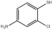 Benzenethiol, 4-amino-2-chloro- Structure
