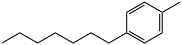 Benzene, 1-heptyl-4-methyl- Structure