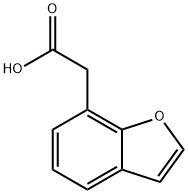 2-(benzofuran-7-yl)acetic acid 구조식 이미지