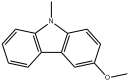 9H-Carbazole, 3-methoxy-9-methyl- Structure