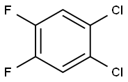 Benzene, 1,2-dichloro-4,5-difluoro- Structure