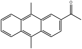 1-(9,10-dimethylanthracen-2-yl)ethenone Structure