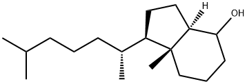 1H-Inden-4-ol, 1-[(1R)-1,5-dimethylhexyl]octahydro-7a-methyl-, (1R,3aR,7aR)- Structure