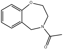 1-(2,3,4,5-tetrahydro-1,4-benzoxazepin-4-yl)ethan-
1-one Structure