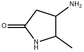 2-Pyrrolidinone, 4-amino-5-methyl- 구조식 이미지