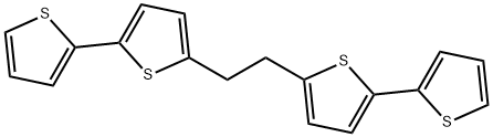 2,2'-Bithiophene, 5,5''-(1,2-ethanediyl)bis- (9CI) Structure