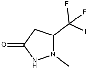 3-Pyrazolidinone, 1-methyl-5-(trifluoromethyl)- 구조식 이미지