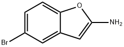 2-Benzofuranamine, 5-bromo- Structure