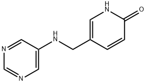 5-{[(pyrimidin-5-yl)amino]methyl}pyridin-2-ol Structure