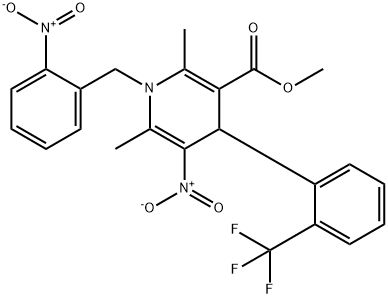 (+-)-CAGED BAY K 8644 Structure