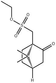 ethyl [(1S)-7,7-dimethyl-2-oxobicyclo[2.2.1]heptan-1-yl]methanesulfonate Structure