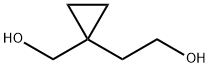 Cyclopropaneethanol, 1-(hydroxymethyl)- Structure