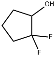 Cyclopentanol, 2,2-difluoro- Structure