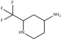 4-Piperidinamine, 2-(trifluoromethyl)- Structure
