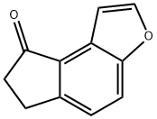 8H-Indeno[5,4-b]furan-8-one, 6,7-dihydro- 구조식 이미지