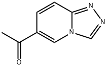 1-{[1,2,4]triazolo[4,3-a]pyridin-6-yl}ethan-1-one 구조식 이미지