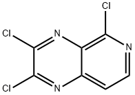 Pyrido[3,4-b]pyrazine, 2,3,5-trichloro- Structure