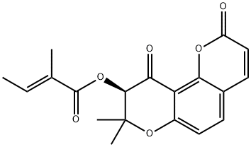 Qianhucoumarin E Structure