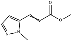 Methyl (2-methyl-2H-pyrazol-3-yl)acrylate Structure