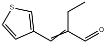 2-[(thiophen-3-yl)methylidene]butanal Structure