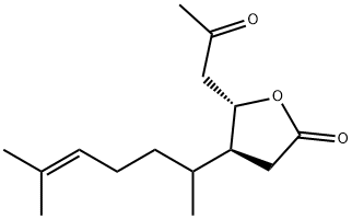 3,4-Seco-3-oxobisabol-10-ene-4,1-olide 구조식 이미지