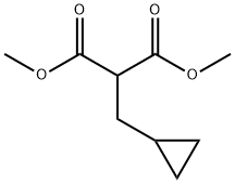 1,3-Dimethyl 2-(cyclopropylmethyl)propanedioate Structure