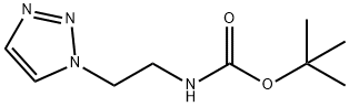 tert-butyl (2-(1H-1,2,3-triazol-1-yl)ethyl)carbamate(WXC06054) Structure