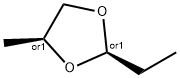 2-Ethyl-4-methyl-1,3-dioxolan (cis/trans-Gemisch) 구조식 이미지