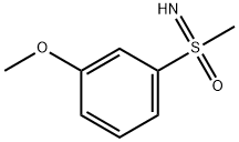 IMINO(3-METHOXYPHENYL)METHYL-LAMBDA(6)-SULFANONE(WXC09781) Structure