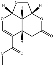 4H-1,3,8-Trioxaacenaphthylene-6-carboxylic acid, 2,2a,5,5a,8a,8b-hexahydro-4-oxo-, methyl ester, (2aR,5aS,8aS,8bS)- Structure