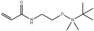 2-Propenamide, N-[2-[[(1,1-dimethylethyl)dimethylsilyl]oxy]ethyl]- Structure